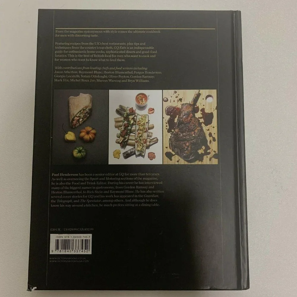 GQ EATS‎ By Paul Henderson - Hardcover Book